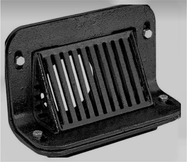 COLADERA TIPO PRETIL SALIDA 4" Y 6" FIERRO FUNDIDO Hecho en México